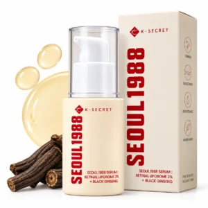 k secret seoul 1988 serum retinal liposome2%+black ginseng,