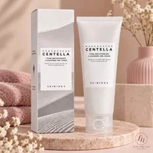 madagascar centella tone brightening cleansing gel foam,