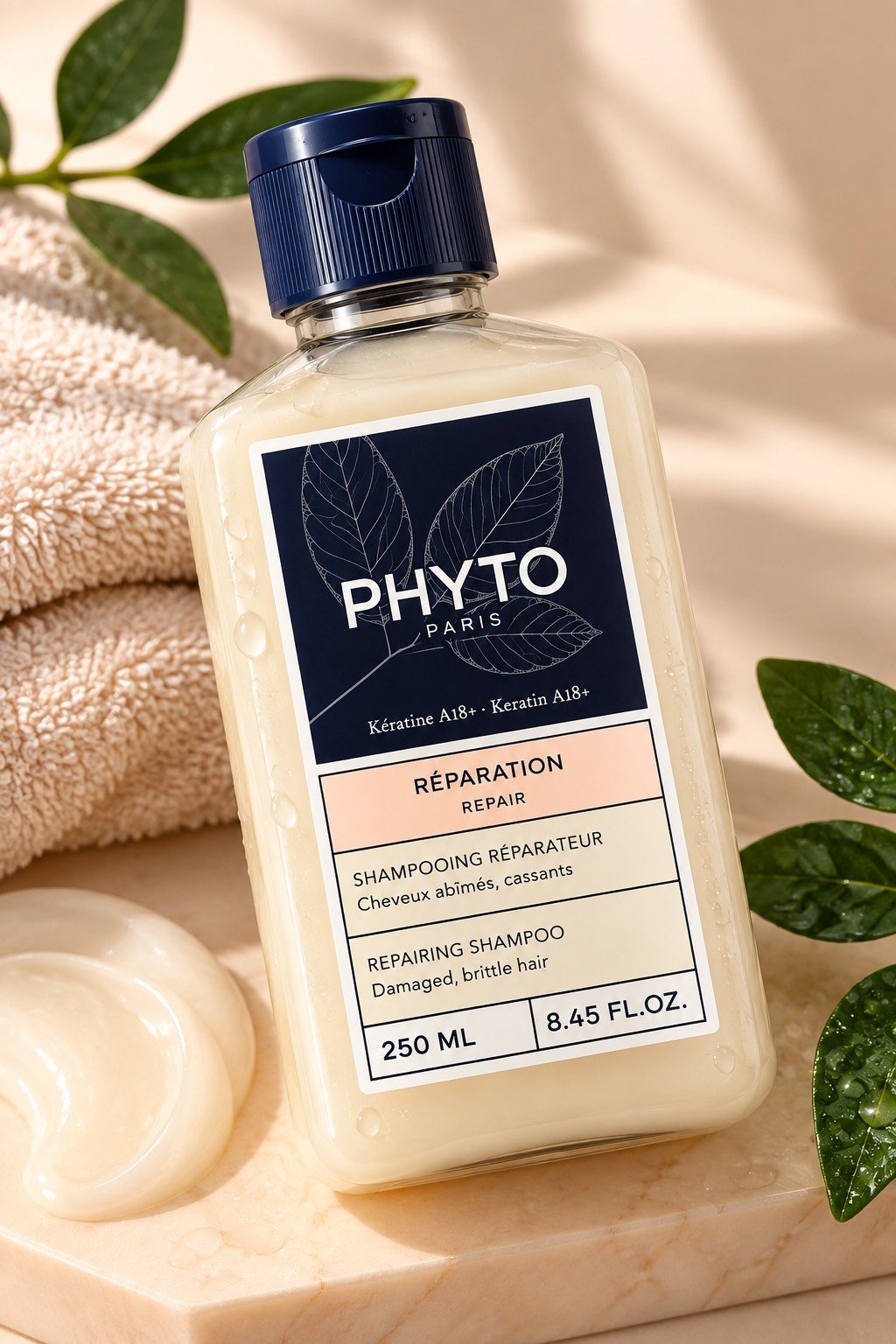le shampooing réparateur phyto . le shampooing réparateur phyto .